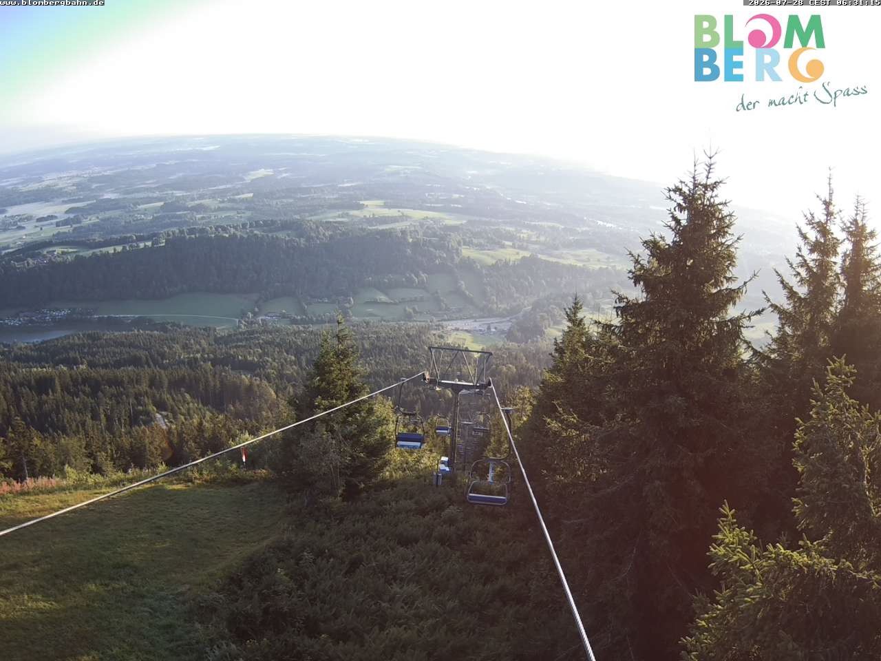 Archiv Foto Webcam Blomberglift (Bayern)