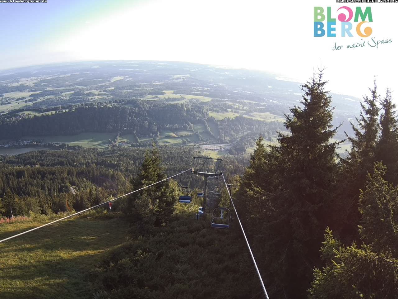 Archiv Foto Webcam Blomberglift (Bayern)
