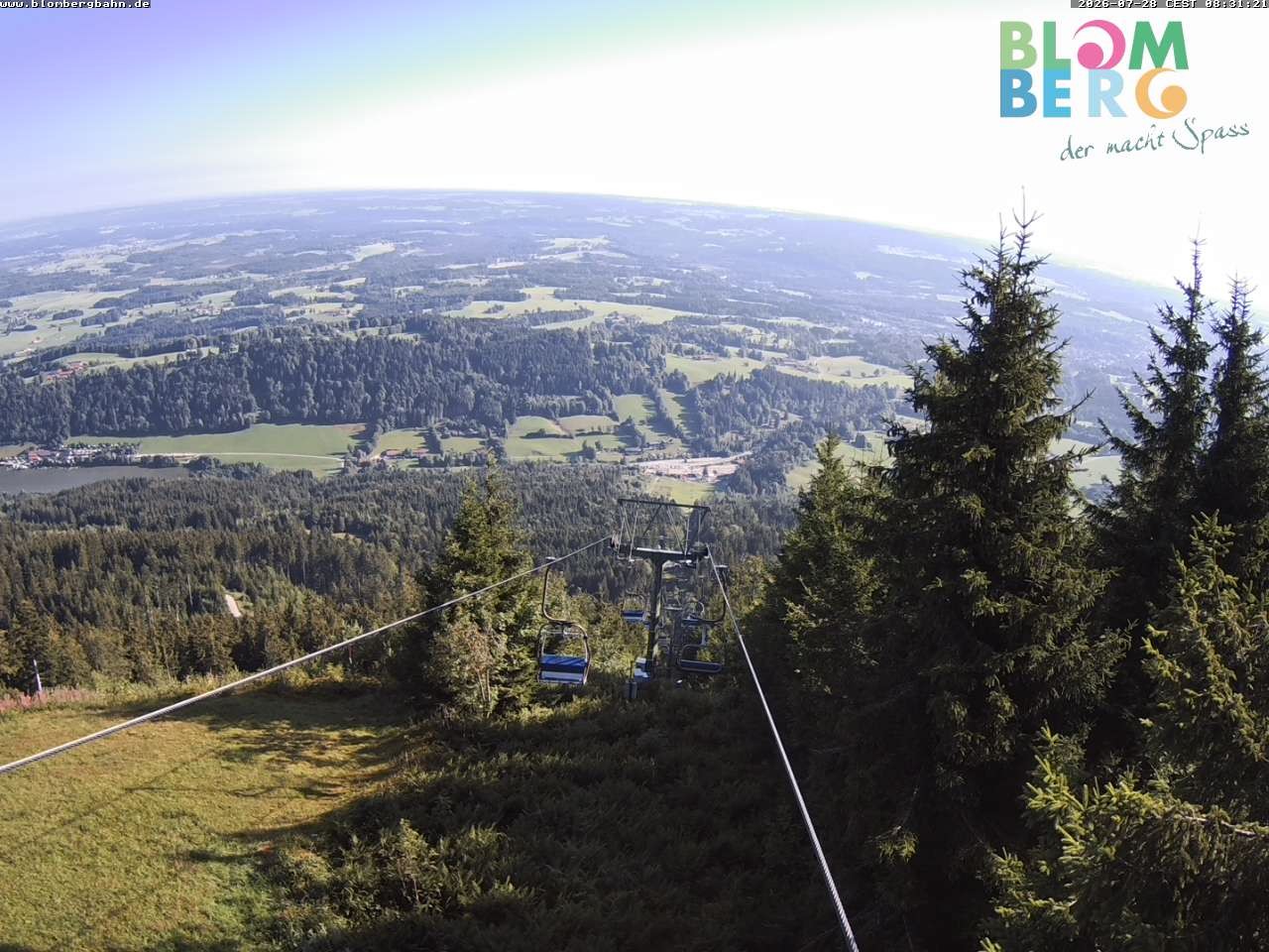 Archiv Foto Webcam Blomberglift (Bayern)