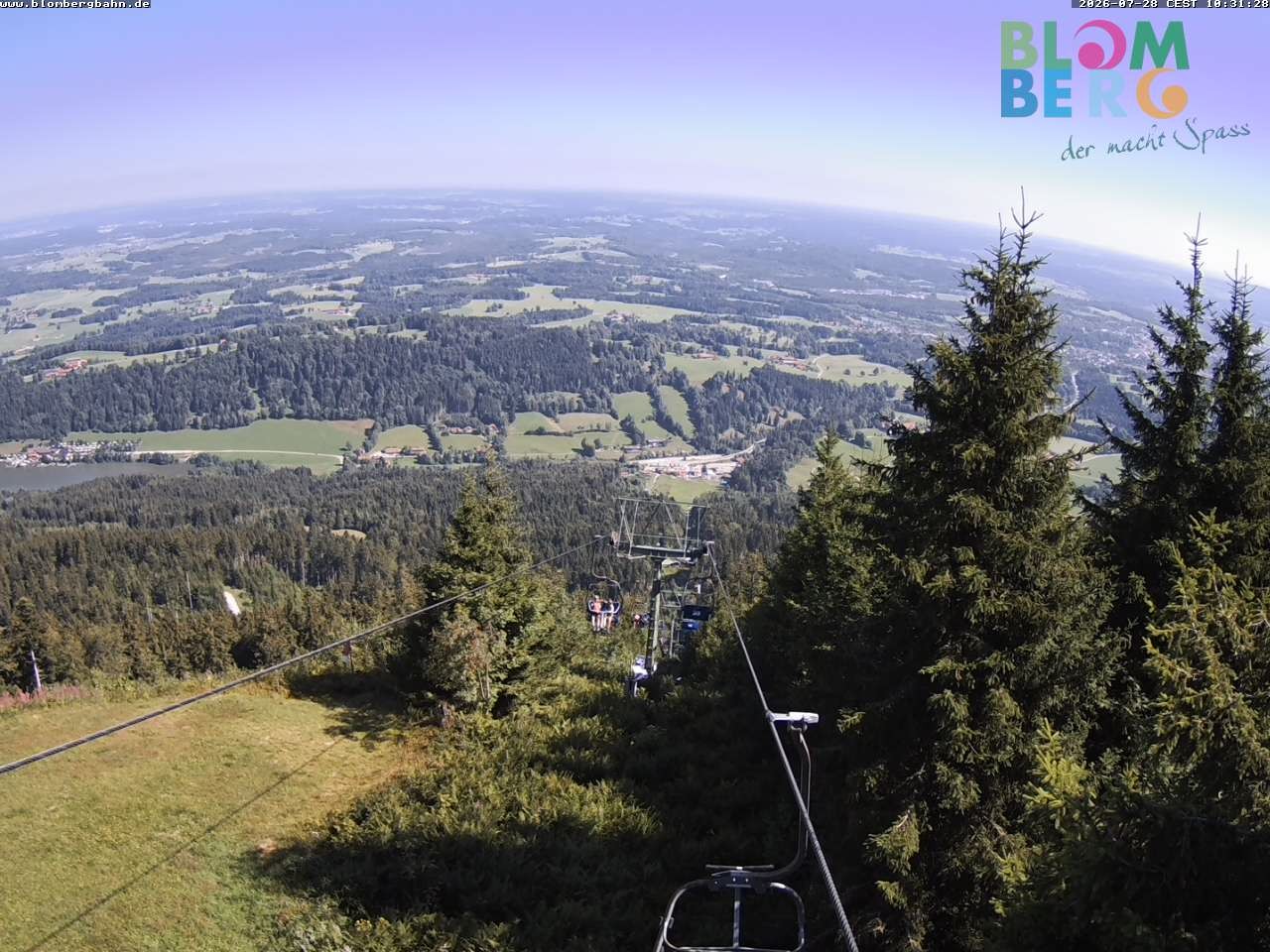 Archiv Foto Webcam Blomberglift (Bayern)