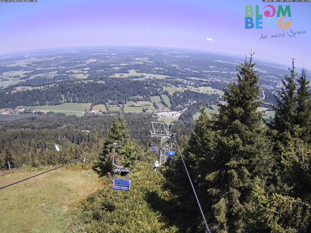 Archiv Foto Webcam Blomberglift (Bayern)