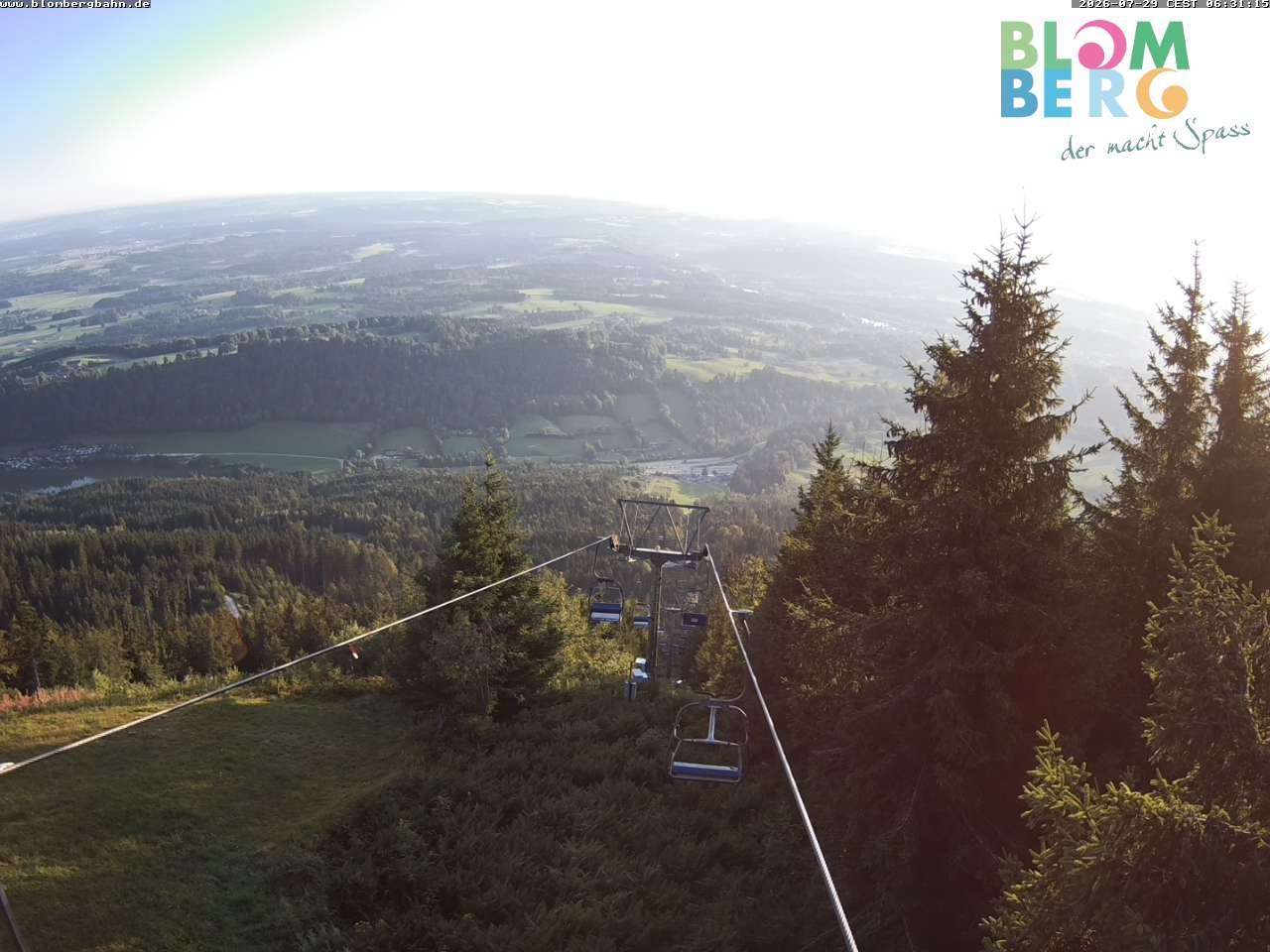 Archiv Foto Webcam Blomberglift (Bayern)