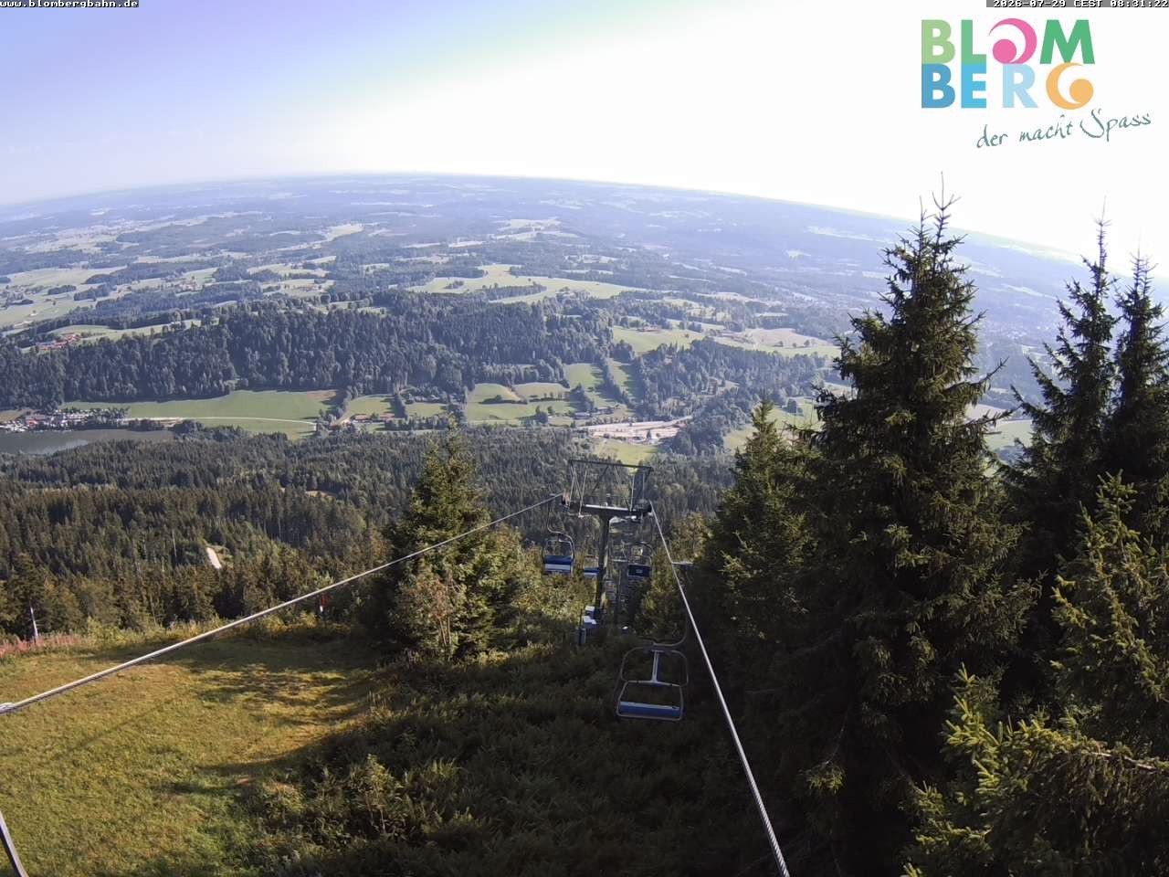 Archiv Foto Webcam Blomberglift (Bayern)