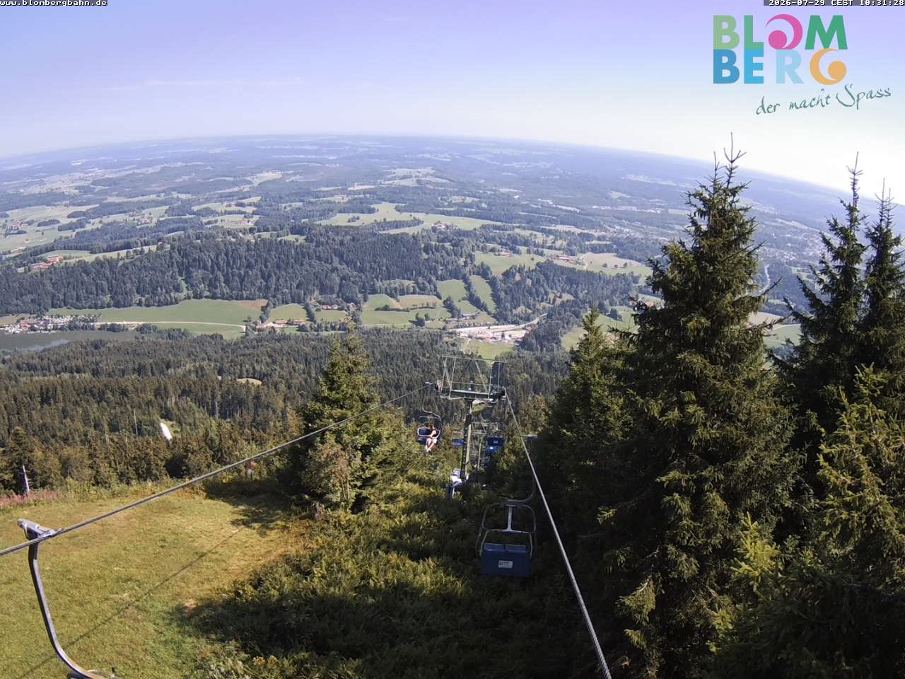 Archiv Foto Webcam Blomberglift (Bayern)