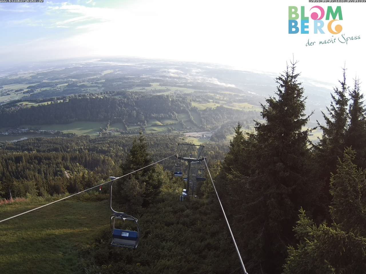 Archived image Webcam Blomberglift (Bavaria)
