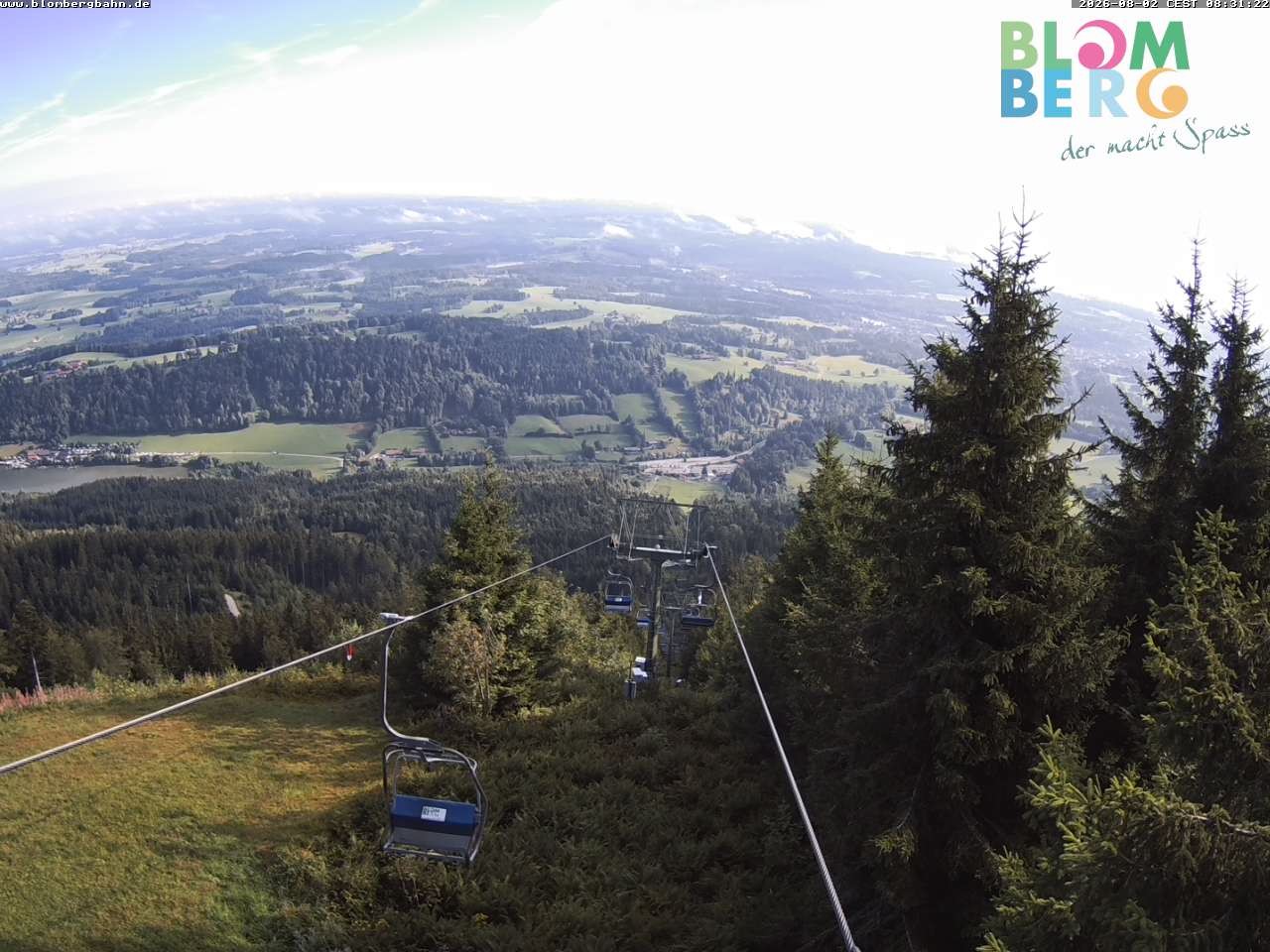 Archived image Webcam Blomberglift (Bavaria)