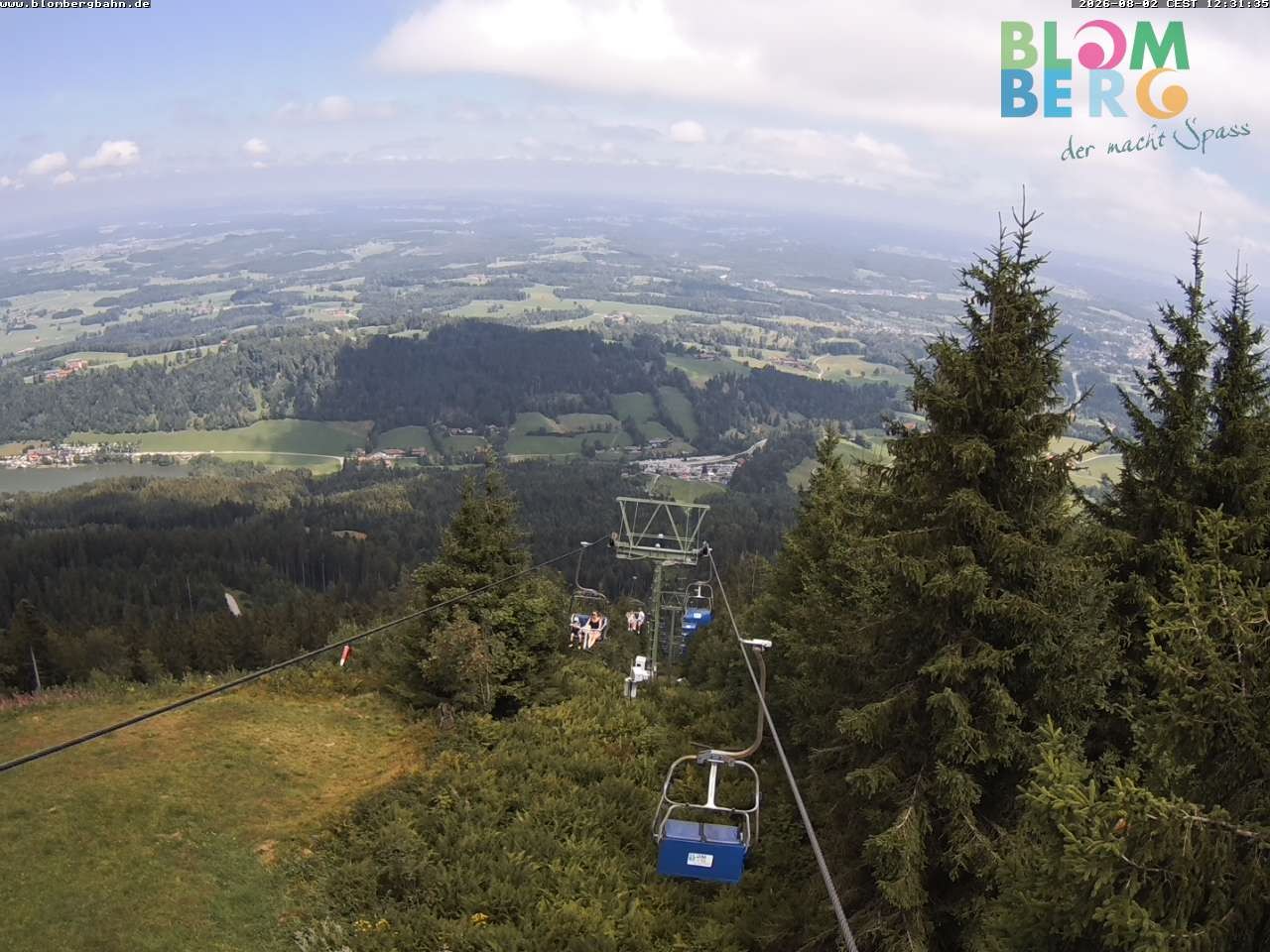 Archived image Webcam Blomberglift (Bavaria)