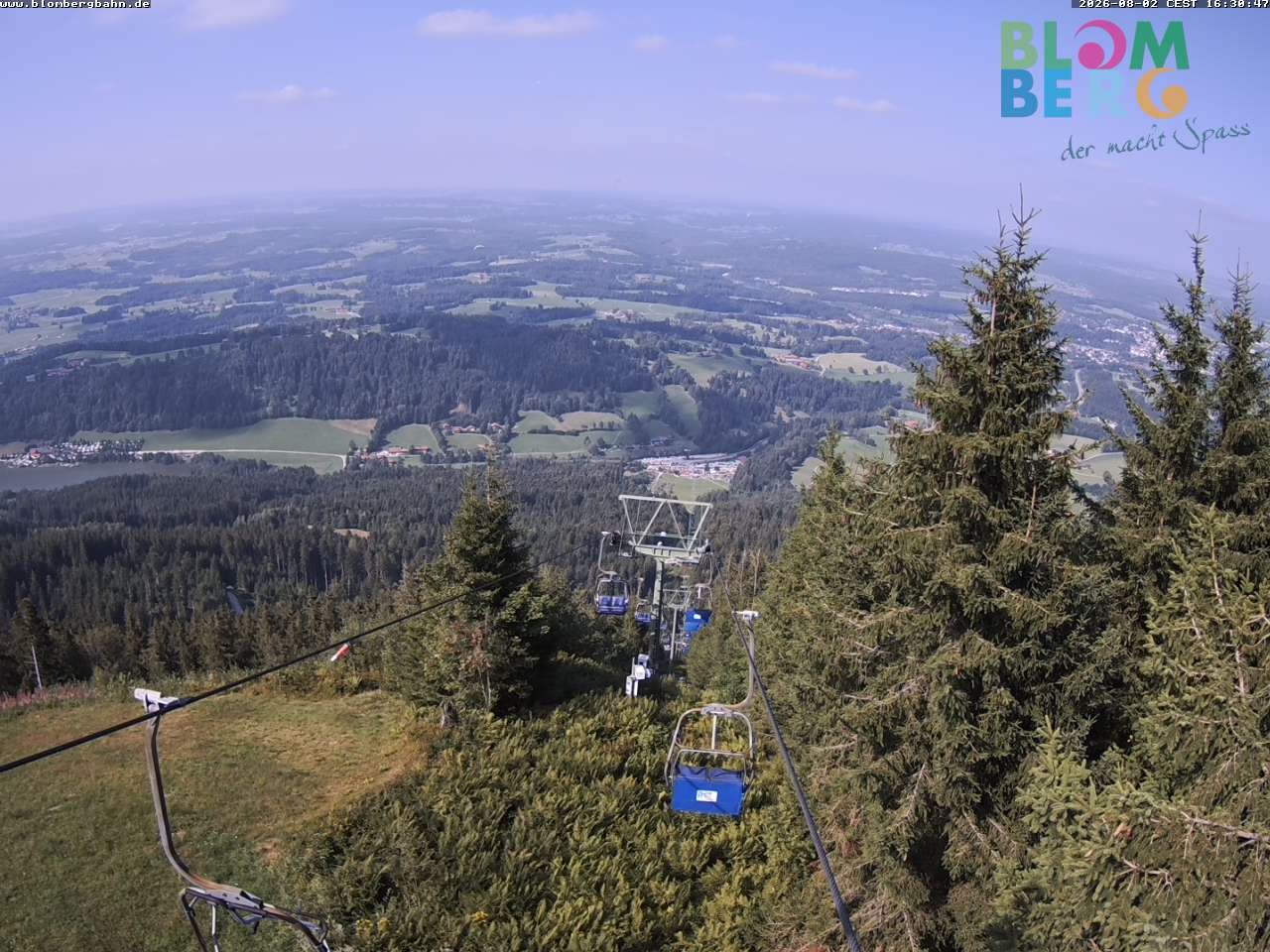 Archiv Foto Webcam Blomberglift (Bayern)
