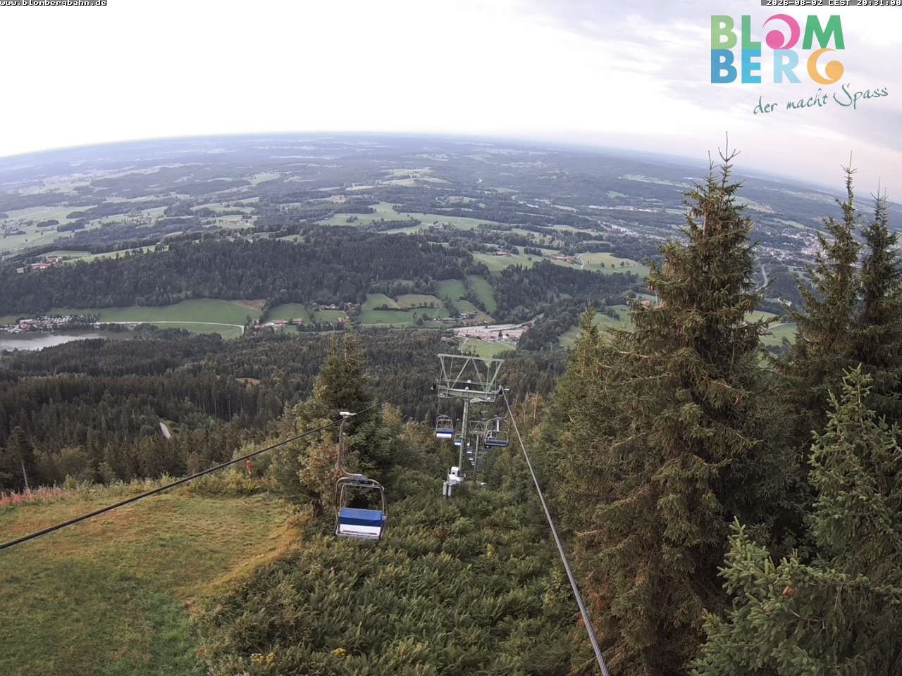 Archiv Foto Webcam Blomberglift (Bayern)