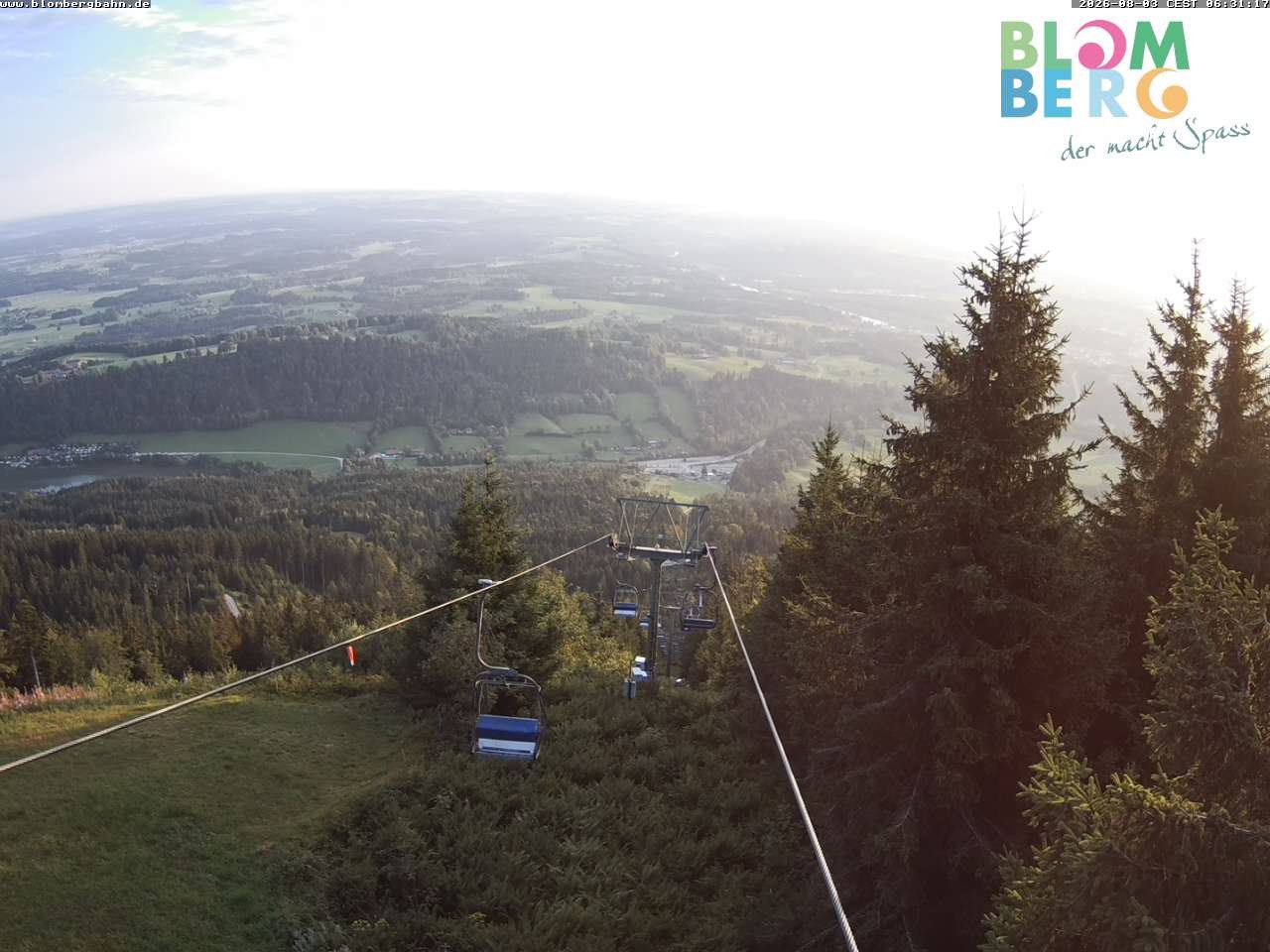 Archiv Foto Webcam Blomberglift (Bayern)