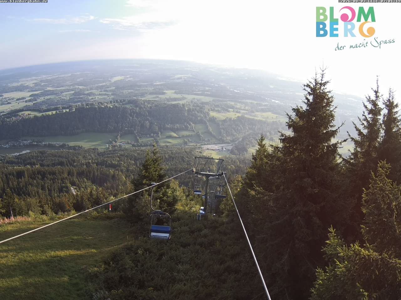 Archiv Foto Webcam Blomberglift (Bayern)