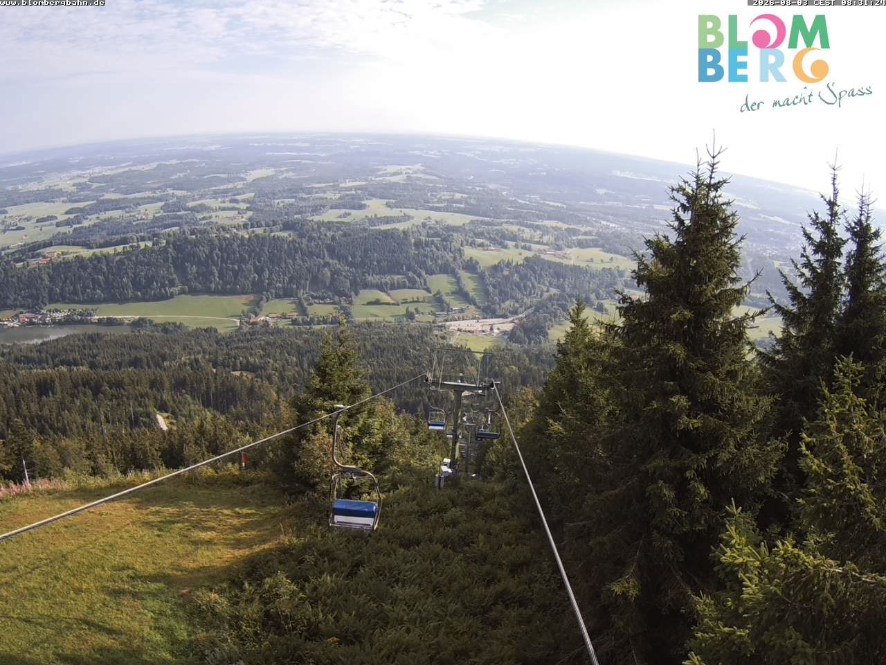 Archiv Foto Webcam Blomberglift (Bayern)