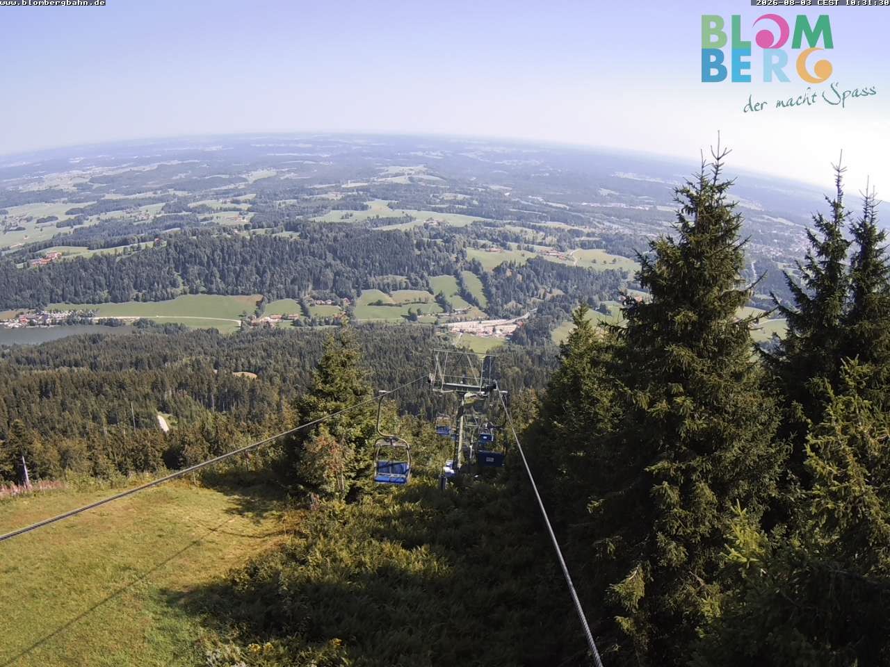 Archiv Foto Webcam Blomberglift (Bayern)