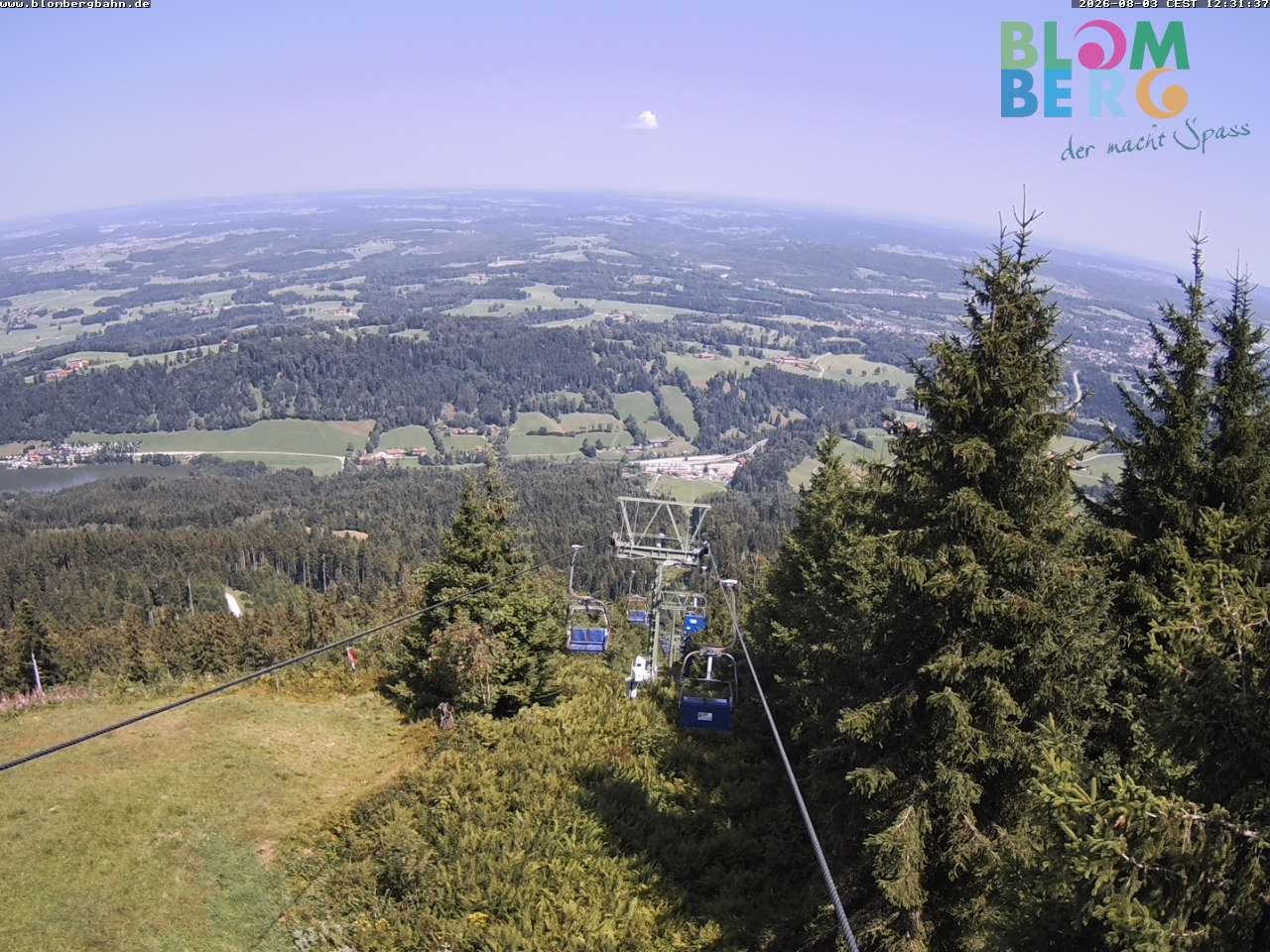 Archiv Foto Webcam Blomberglift (Bayern)