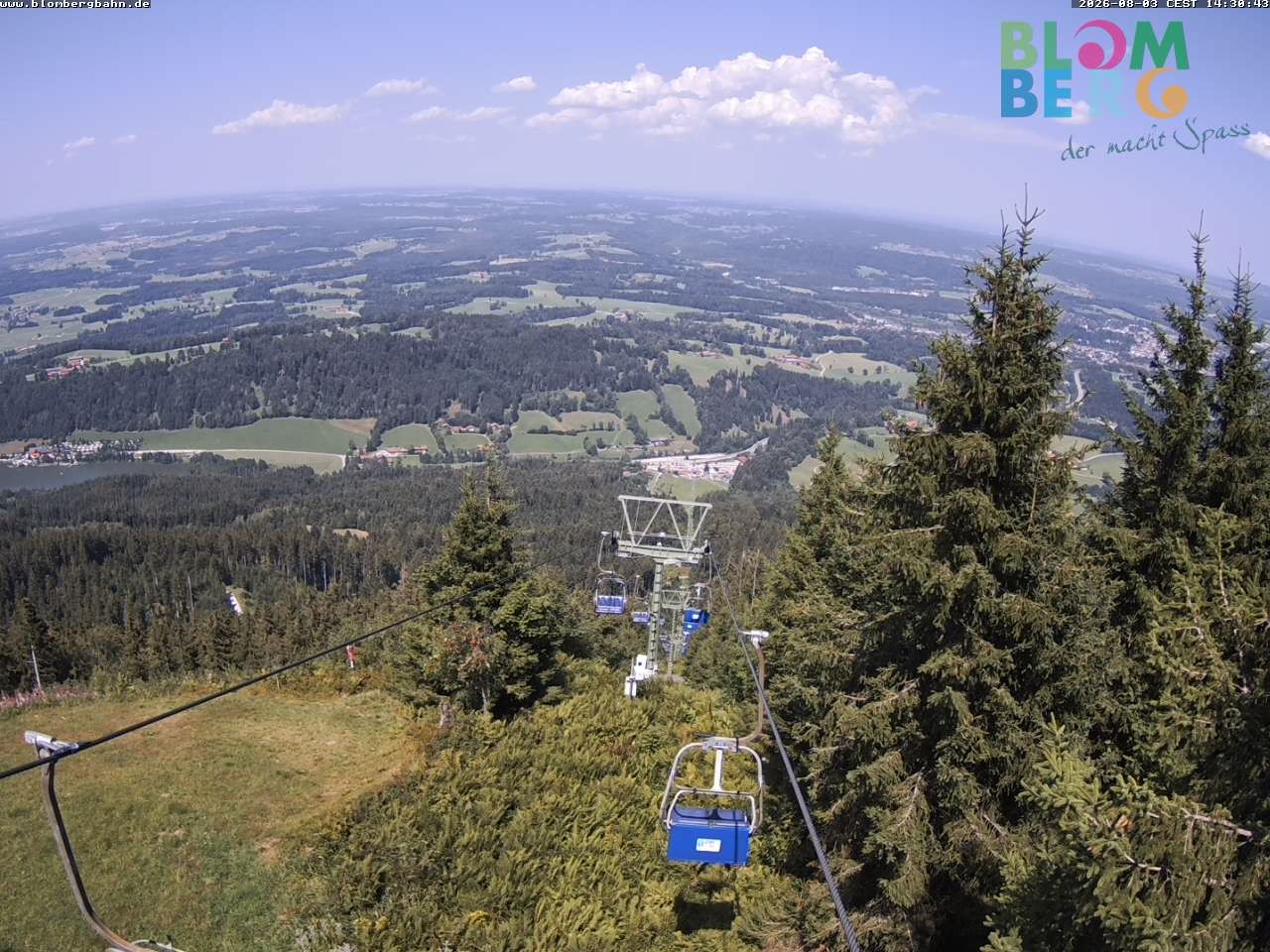 Archiv Foto Webcam Blomberglift (Bayern)