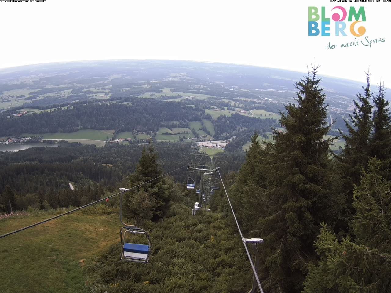 Archiv Foto Webcam Blomberglift (Bayern)