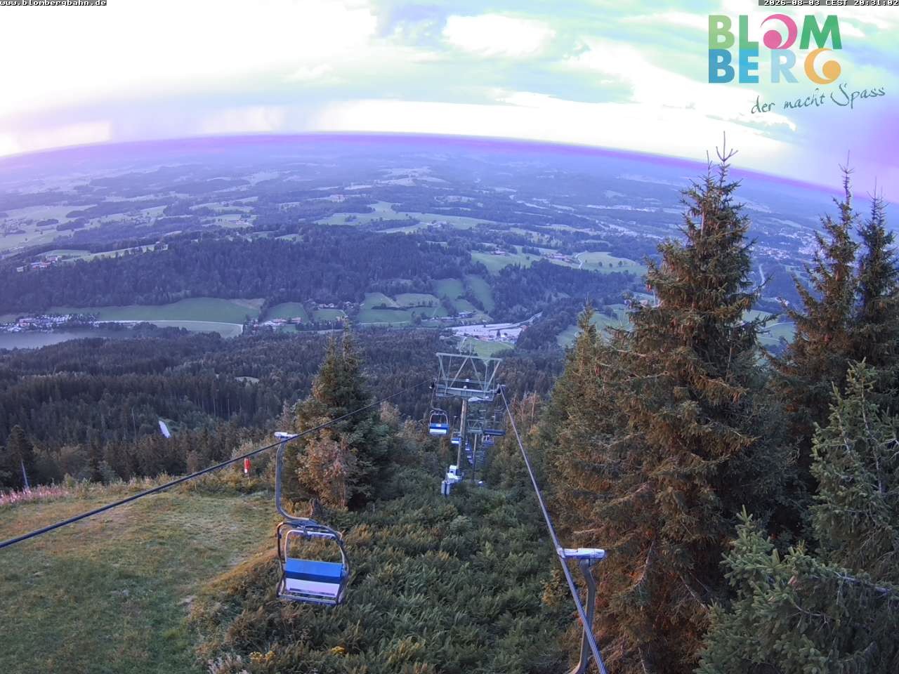 Archiv Foto Webcam Blomberglift (Bayern)