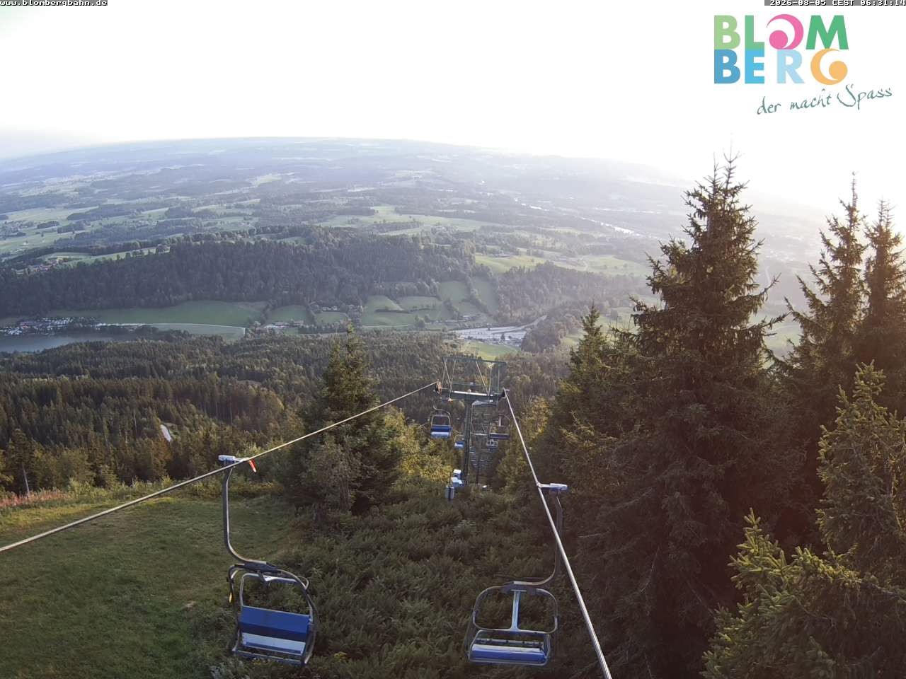 Archived image Webcam Blomberglift (Bavaria)