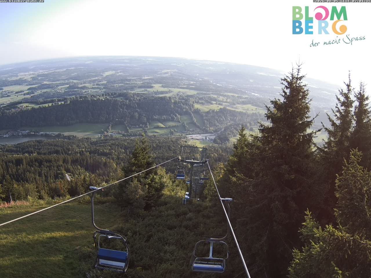 Archived image Webcam Blomberglift (Bavaria)