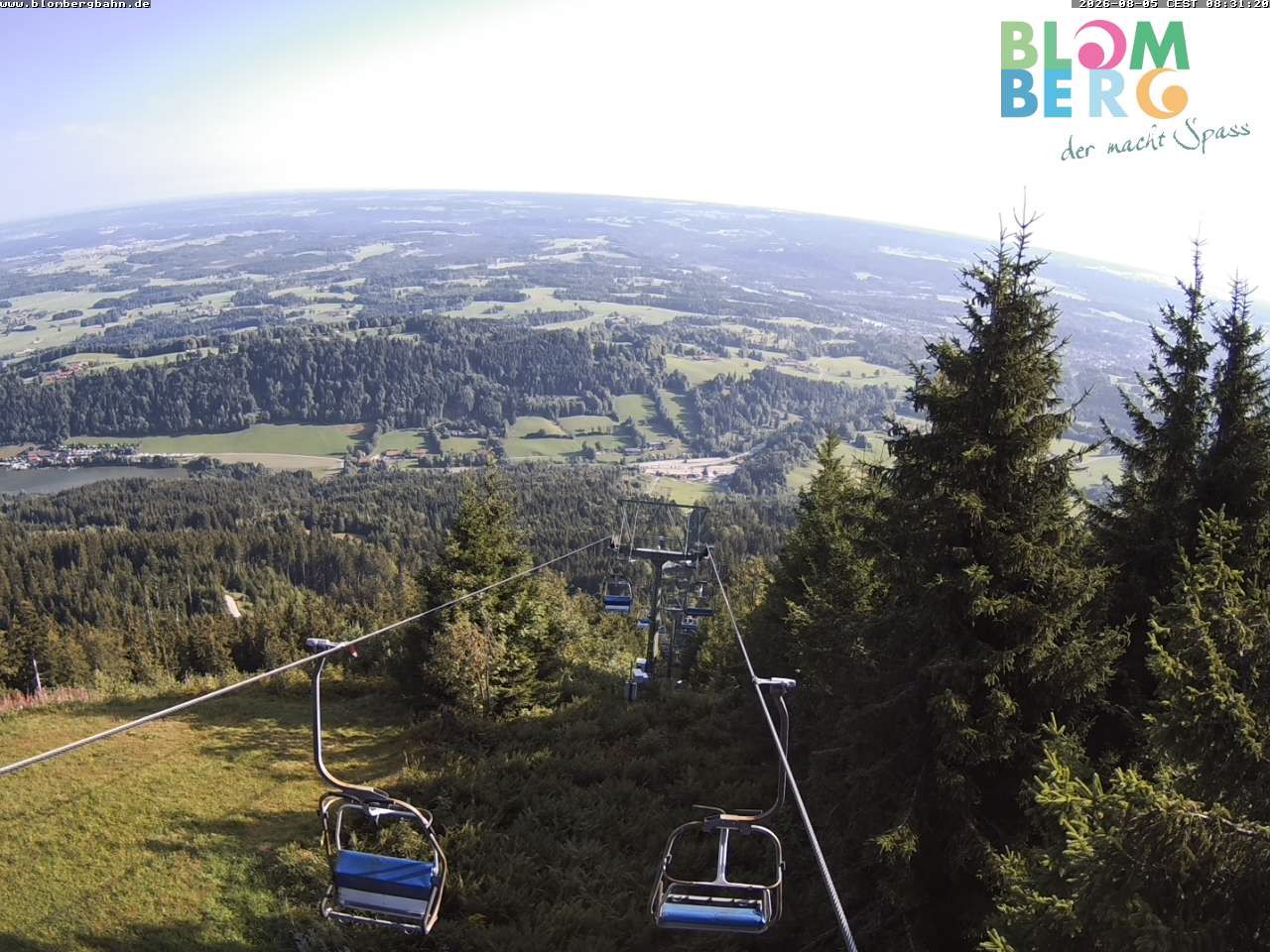 Archived image Webcam Blomberglift (Bavaria)