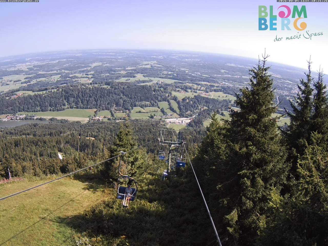 Archived image Webcam Blomberglift (Bavaria)
