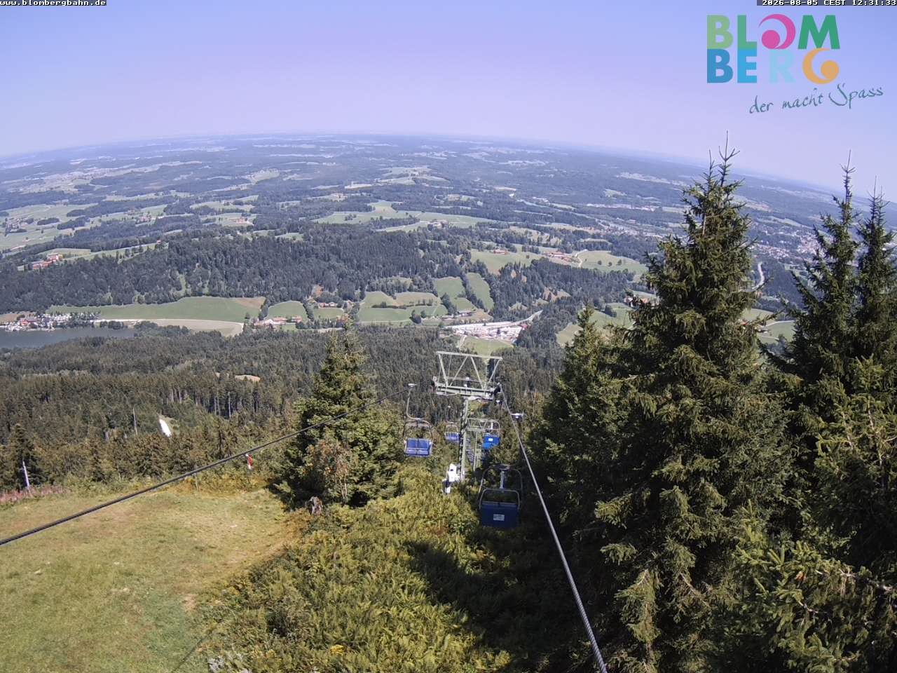 Archived image Webcam Blomberglift (Bavaria)