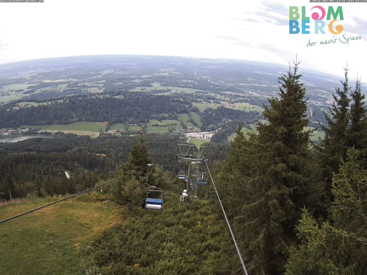 Archived image Webcam Blomberglift (Bavaria)