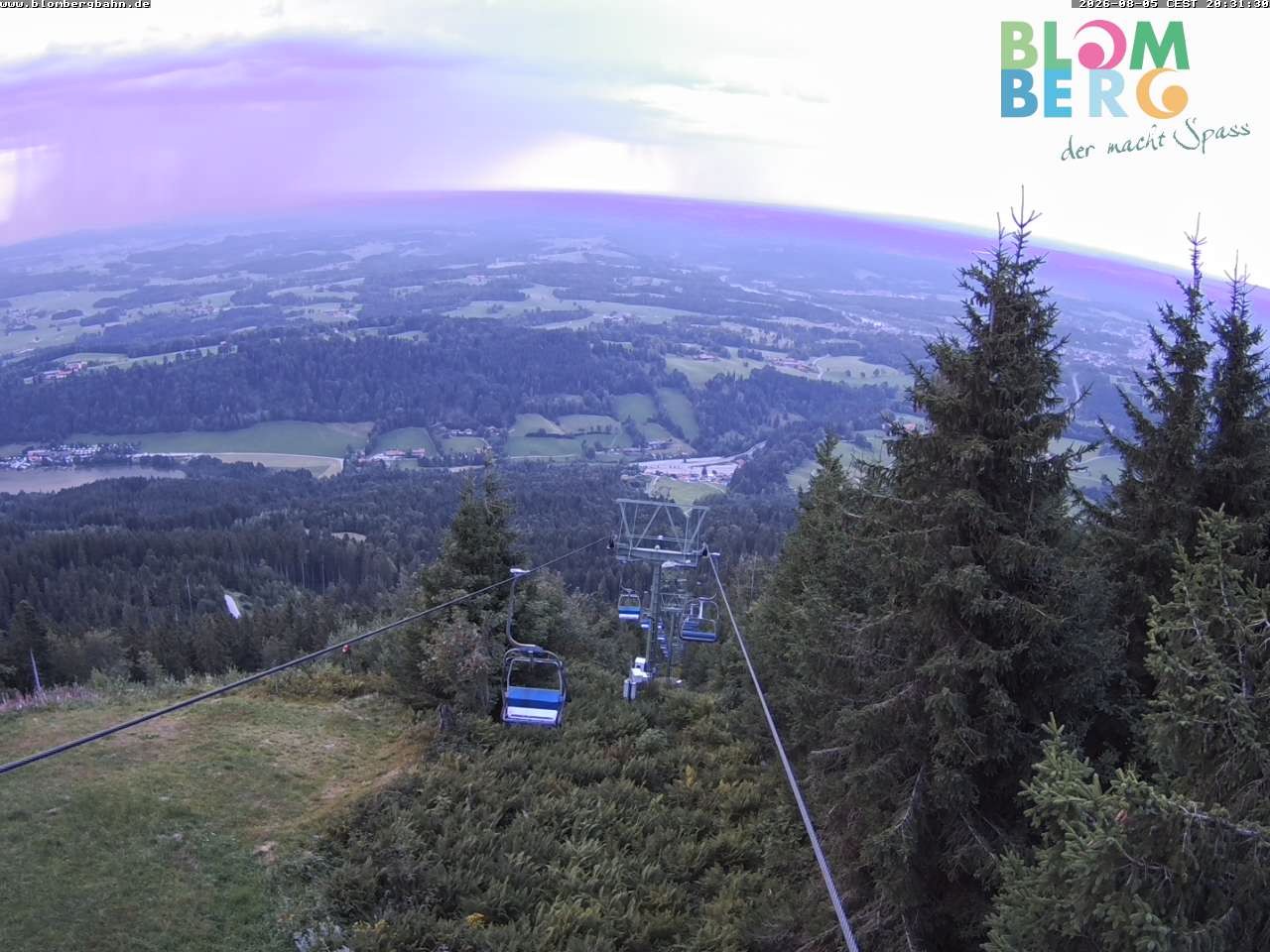 Archived image Webcam Blomberglift (Bavaria)