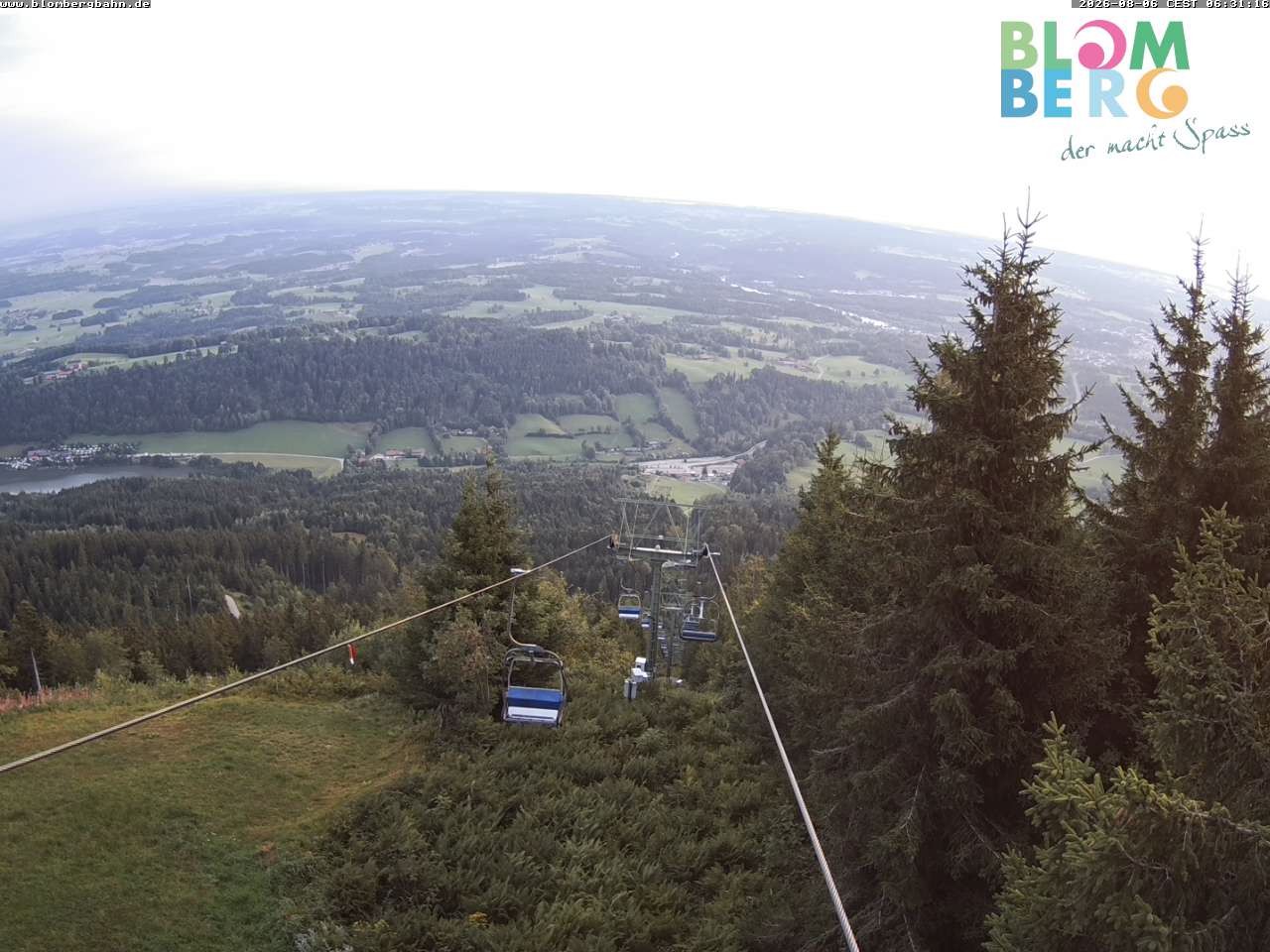 Archived image Webcam Blomberglift (Bavaria)