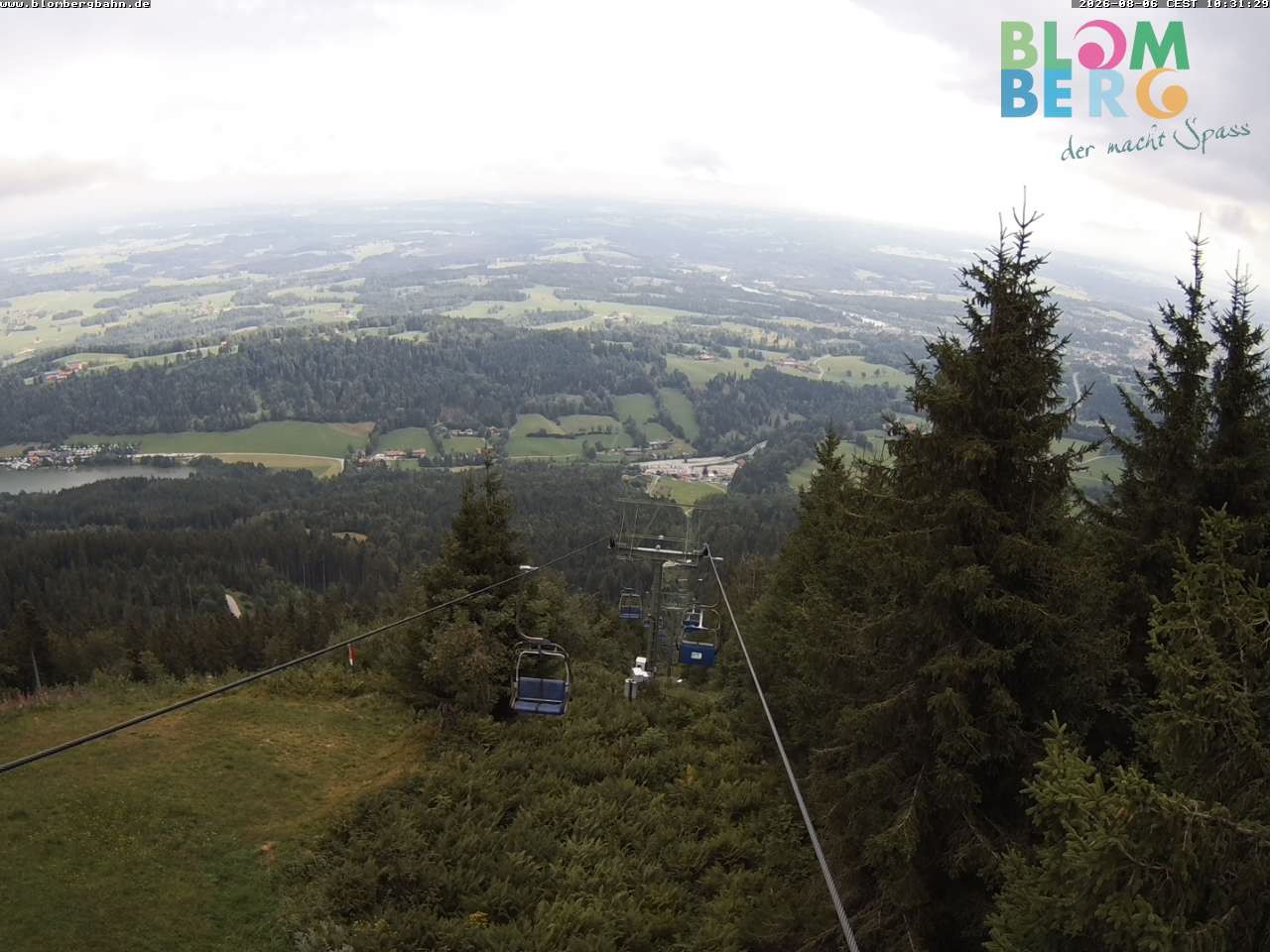 Archived image Webcam Blomberglift (Bavaria)
