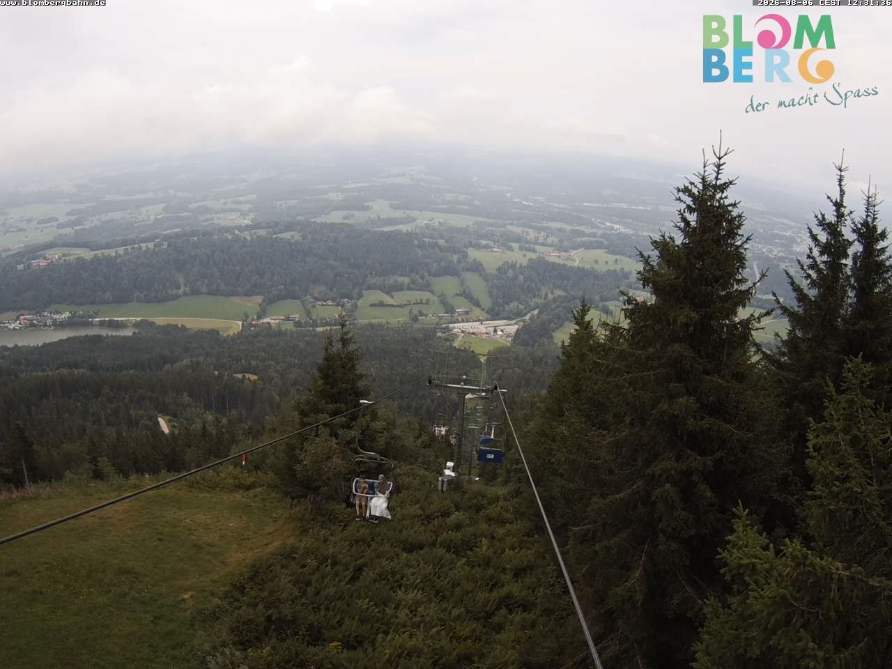 Archived image Webcam Blomberglift (Bavaria)