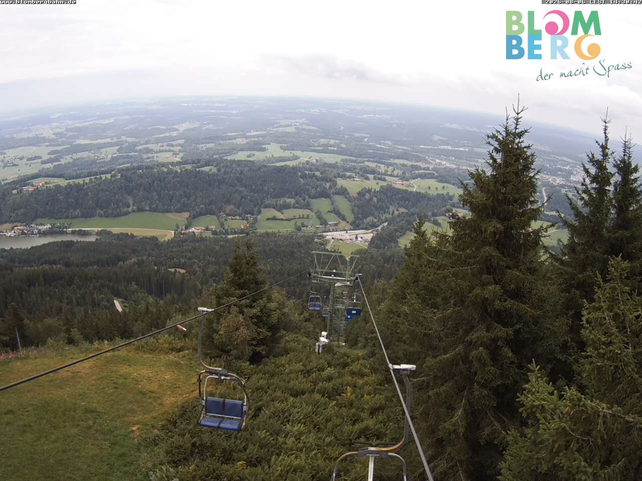 Archived image Webcam Blomberglift (Bavaria)