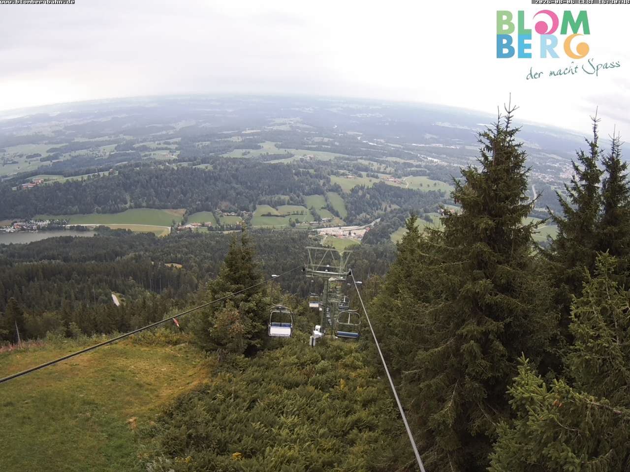 Archiv Foto Webcam Blomberglift (Bayern)