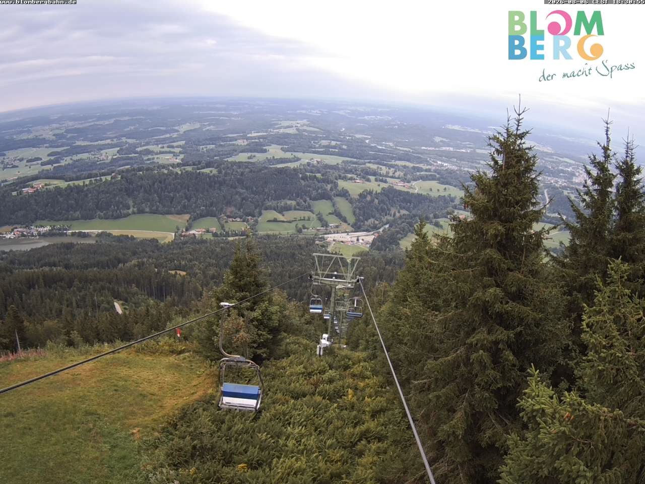 Archiv Foto Webcam Blomberglift (Bayern)