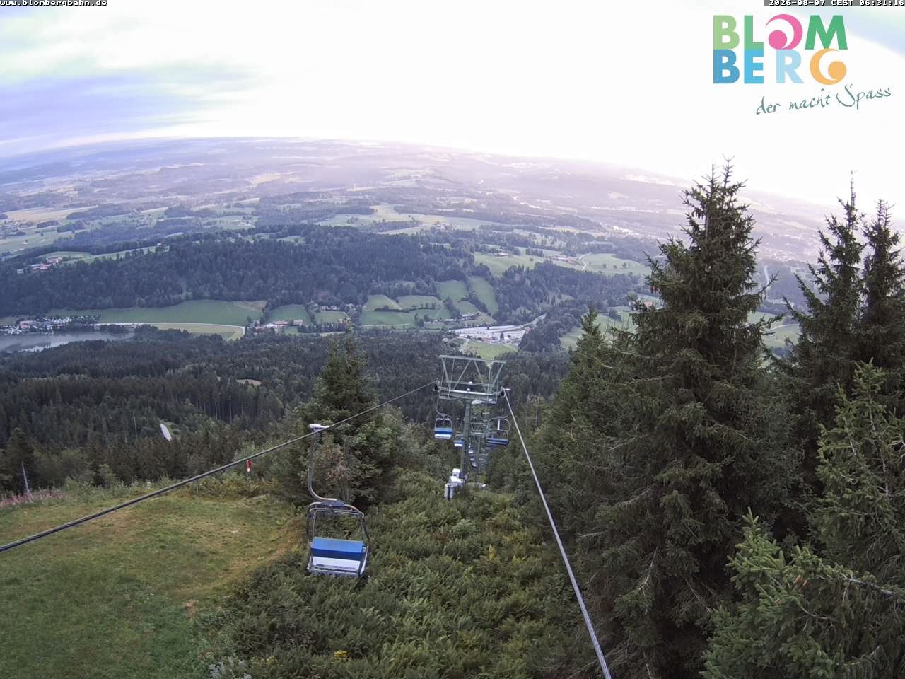 Archived image Webcam Blomberglift (Bavaria)