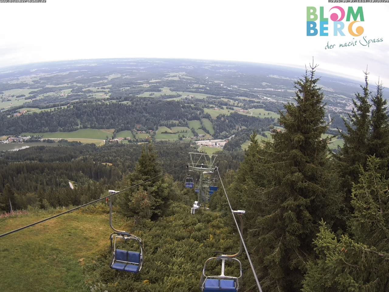 Archived image Webcam Blomberglift (Bavaria)