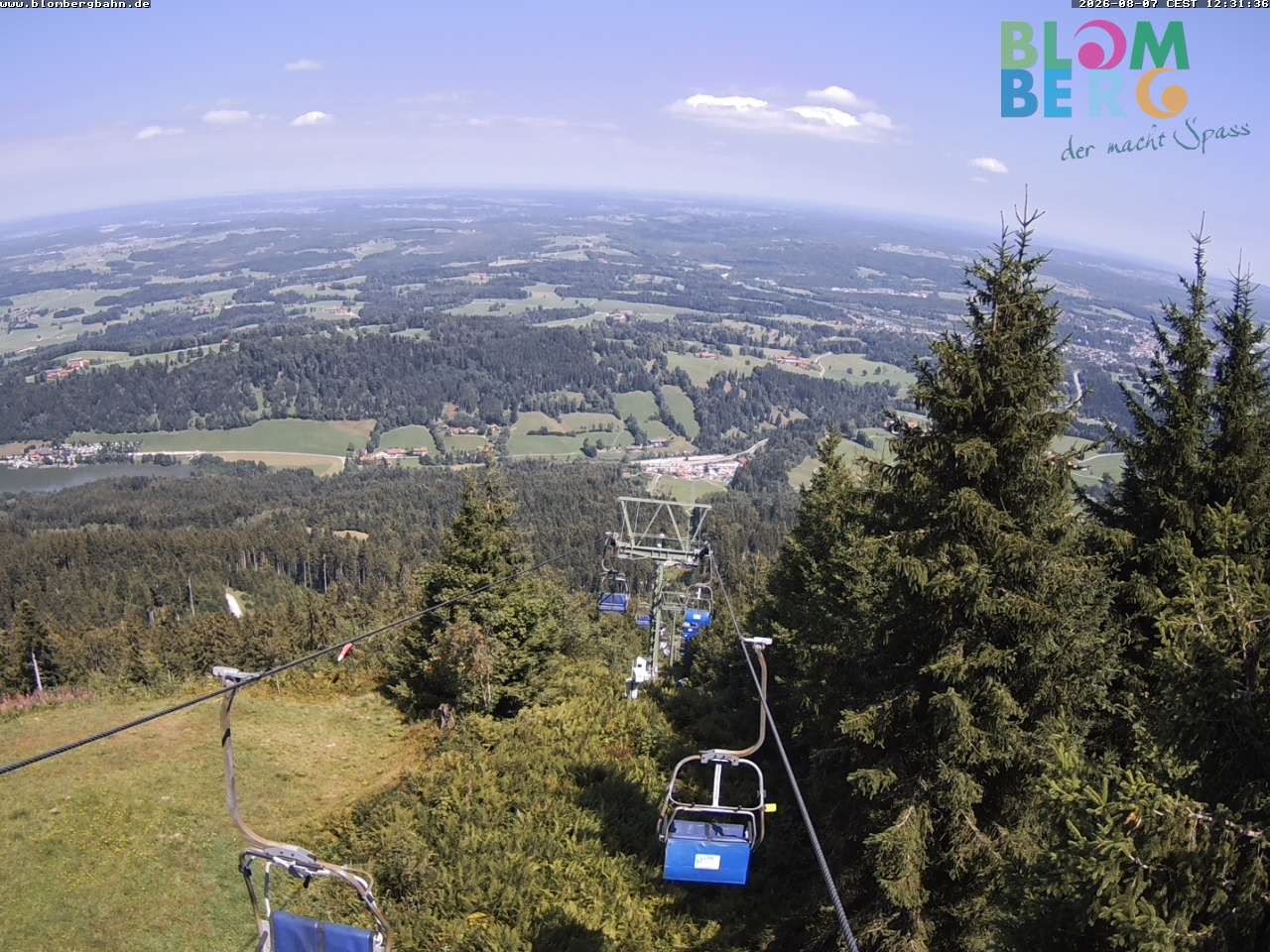 Archived image Webcam Blomberglift (Bavaria)