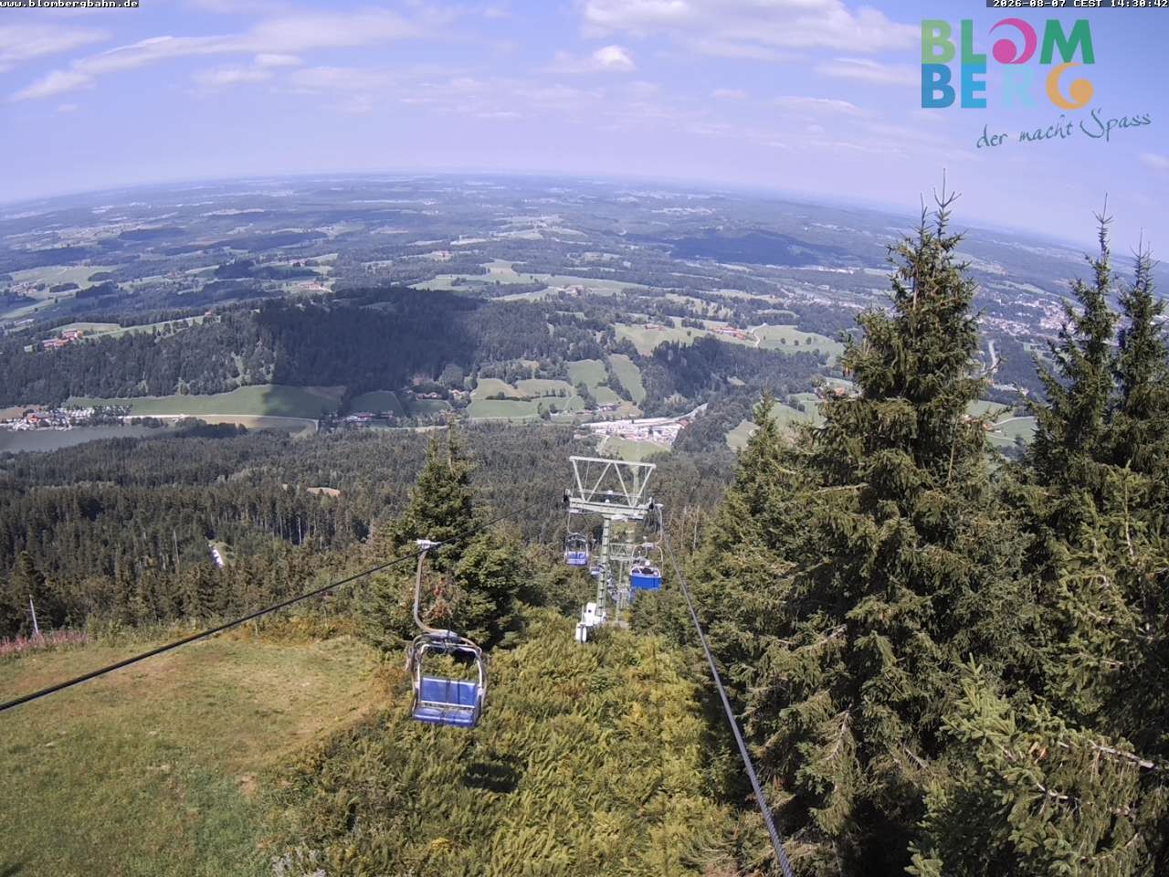 Archived image Webcam Blomberglift (Bavaria)