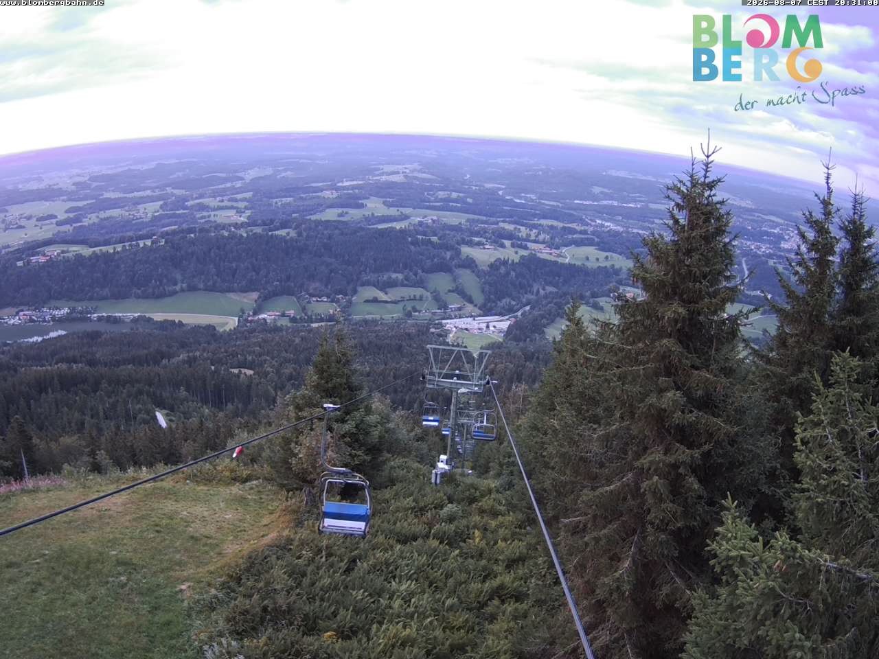 Archived image Webcam Blomberglift (Bavaria)