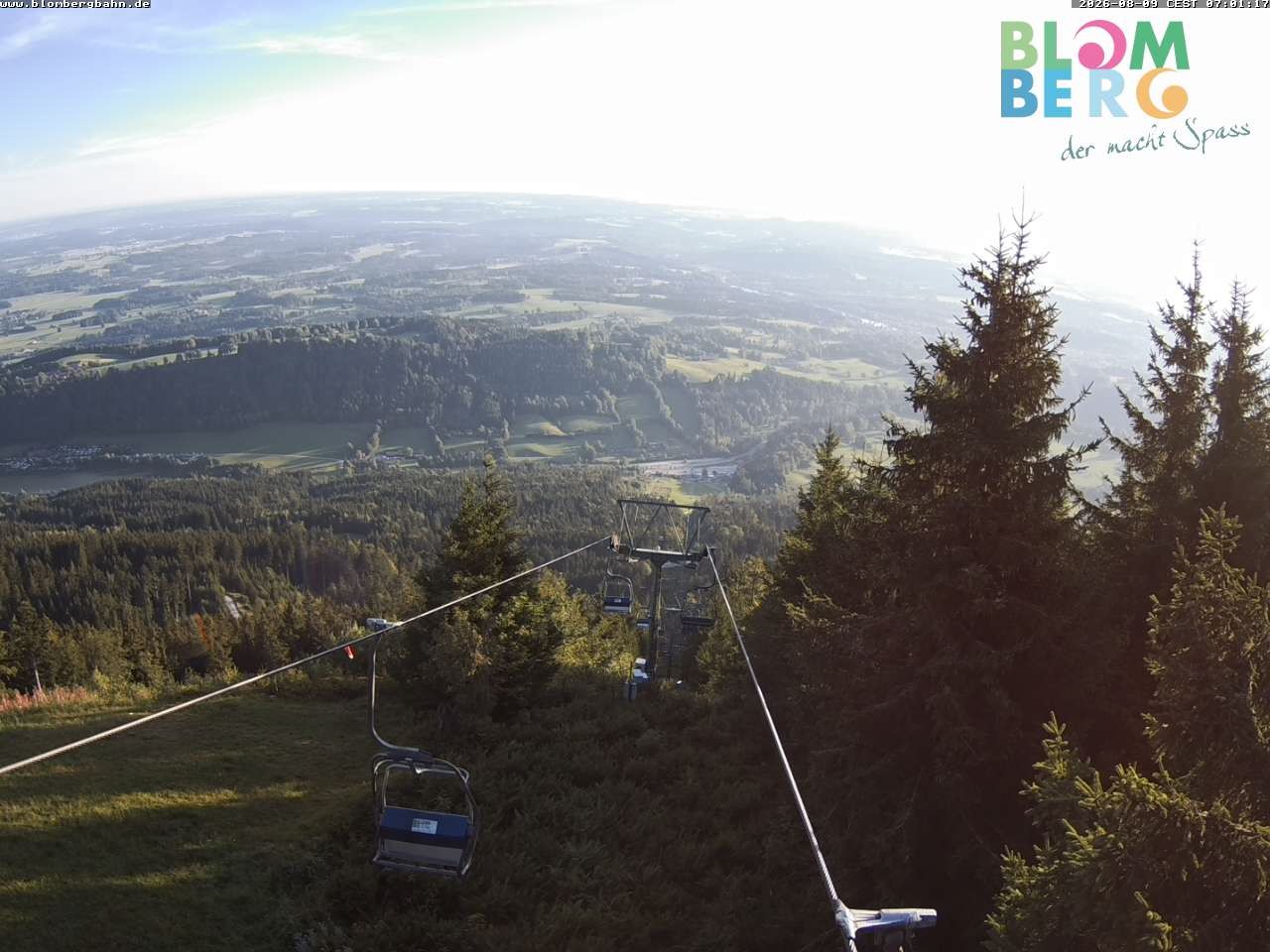 Archiv Foto Webcam Blomberglift (Bayern)