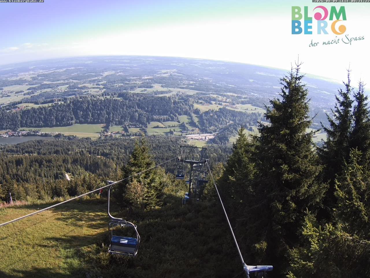 Archiv Foto Webcam Blomberglift (Bayern)