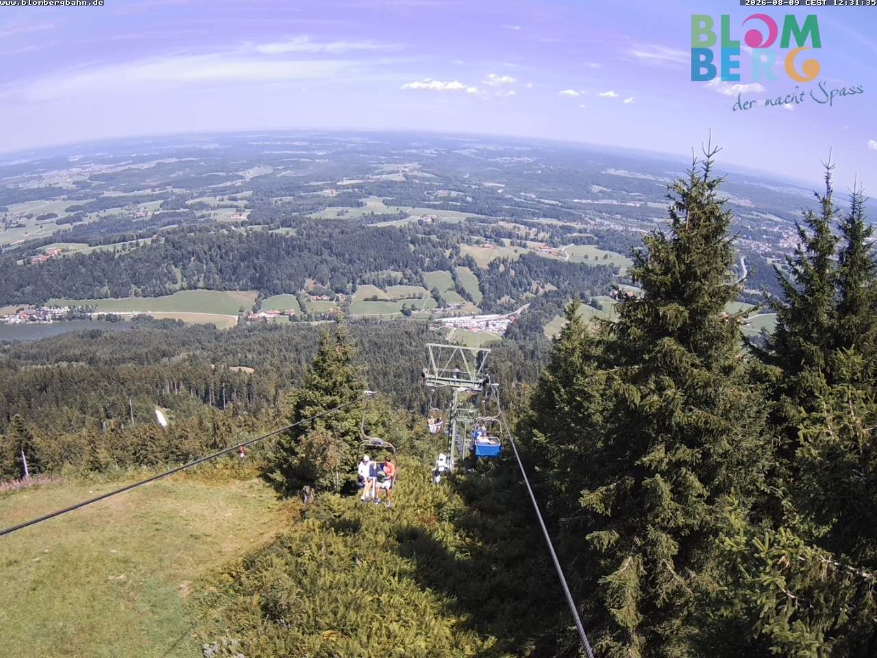 Archiv Foto Webcam Blomberglift (Bayern)
