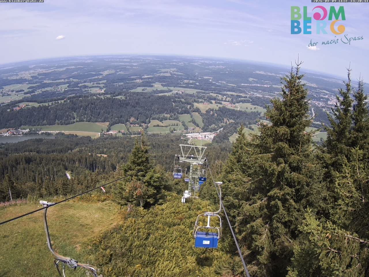 Archiv Foto Webcam Blomberglift (Bayern)