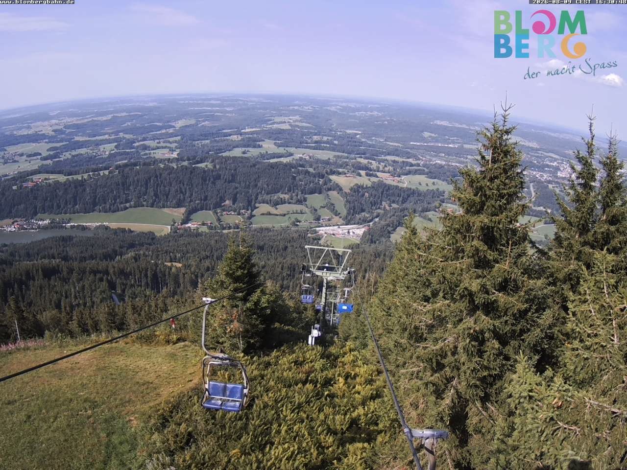 Archiv Foto Webcam Blomberglift (Bayern)
