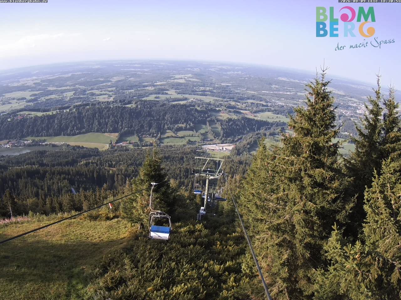 Archiv Foto Webcam Blomberglift (Bayern)