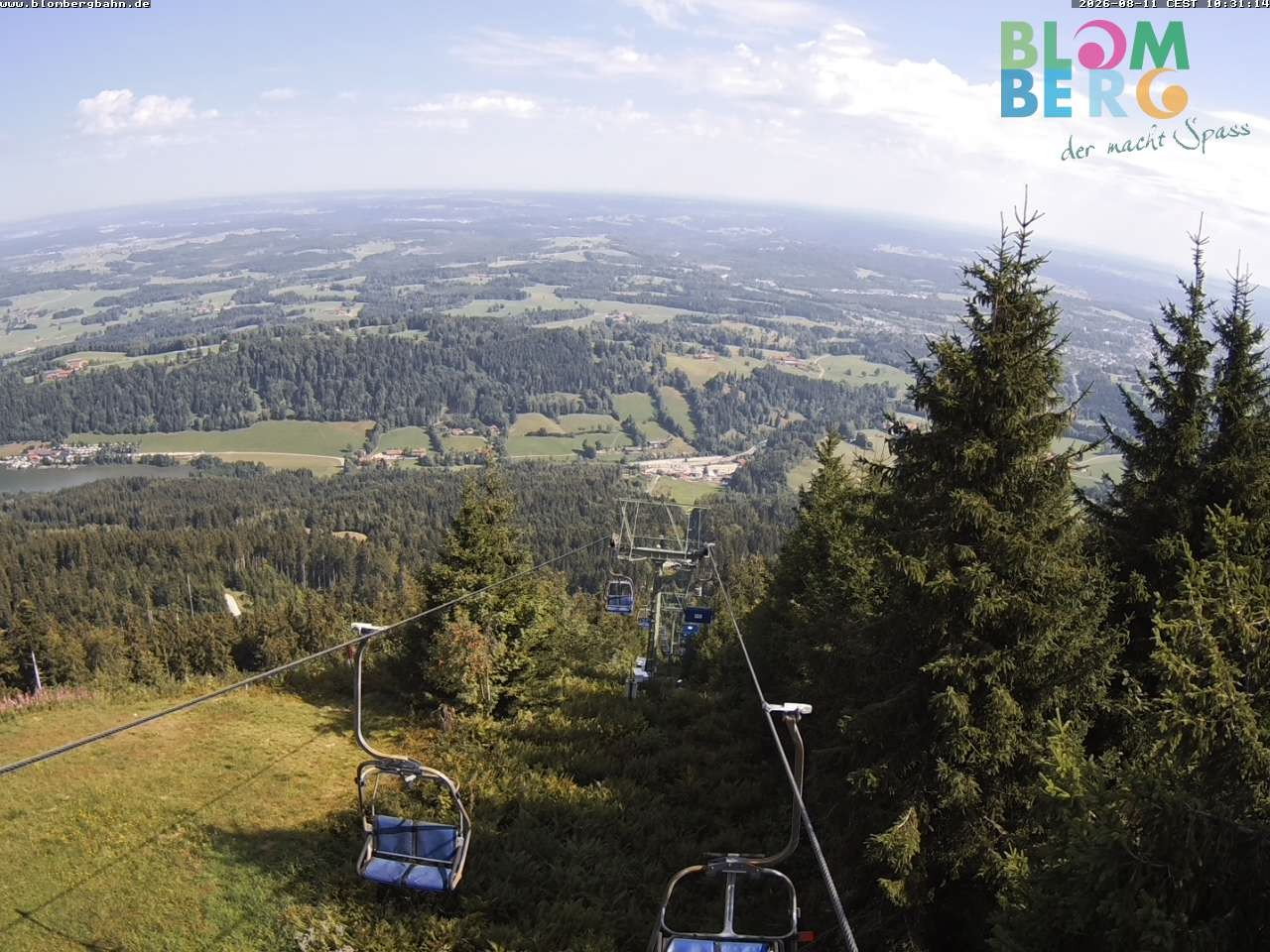 Archiv Foto Webcam Blomberglift (Bayern)