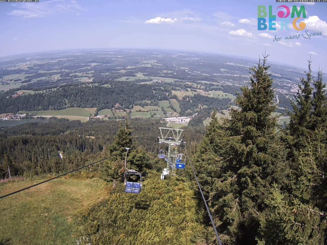 Archiv Foto Webcam Blomberglift (Bayern)
