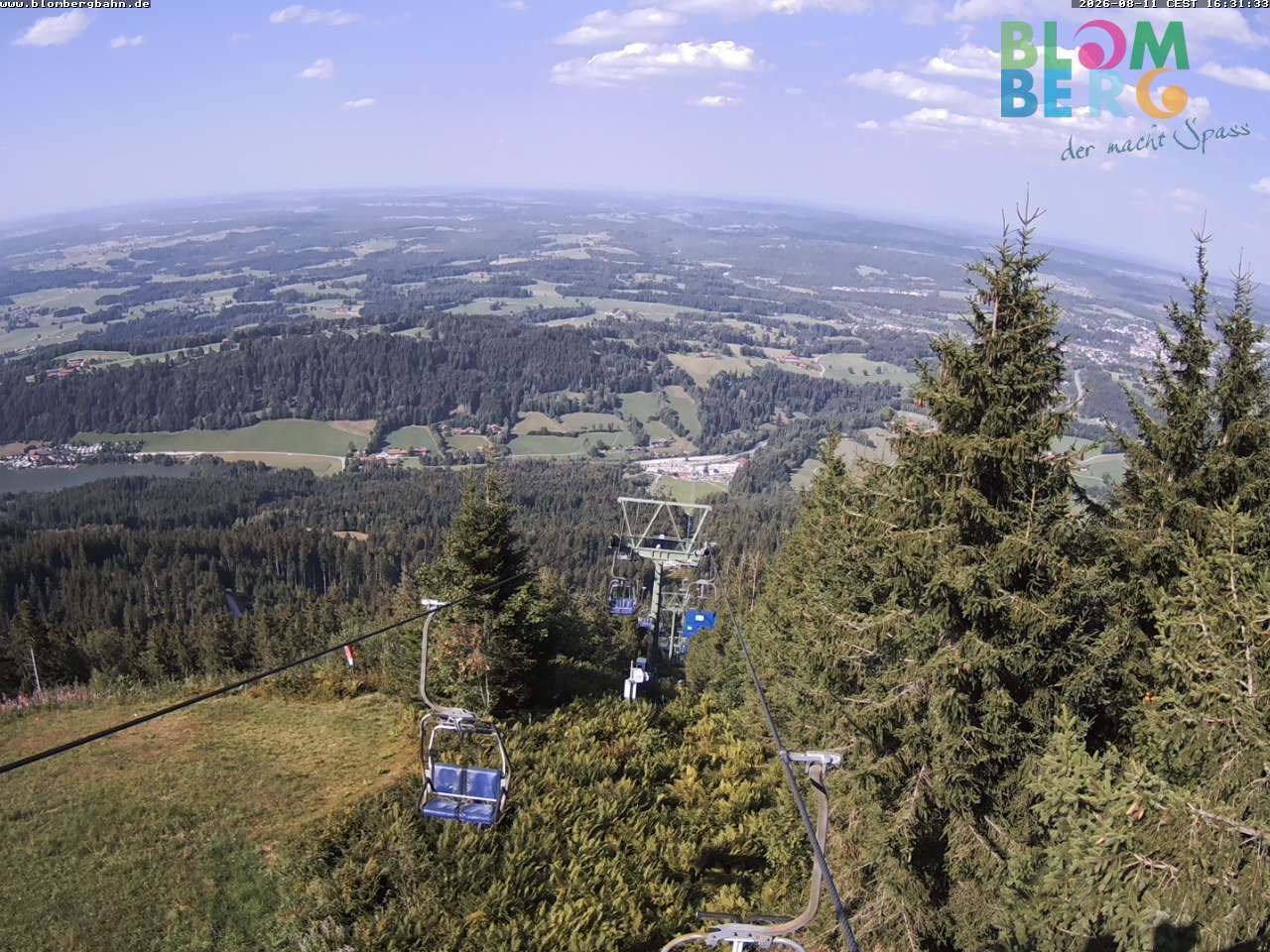 Archiv Foto Webcam Blomberglift (Bayern)