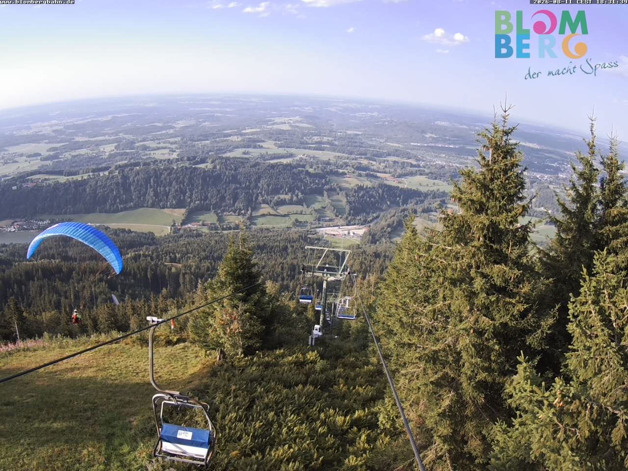 Archiv Foto Webcam Blomberglift (Bayern)