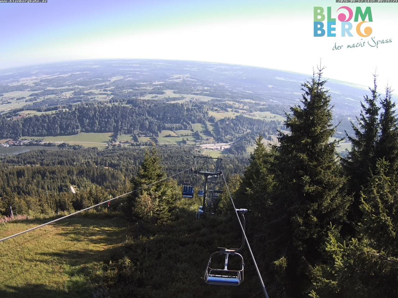 Archived image Webcam Blomberglift (Bavaria)
